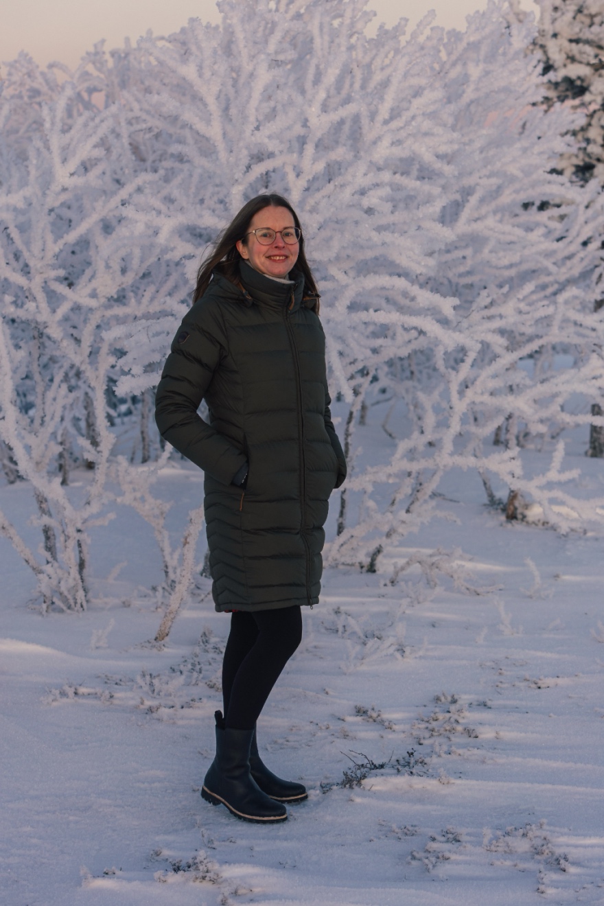 Annika im Winter
